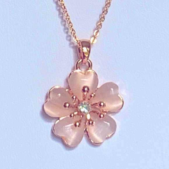 Pretty BlossomNecklace & Earring Set - Picture 6 of 6